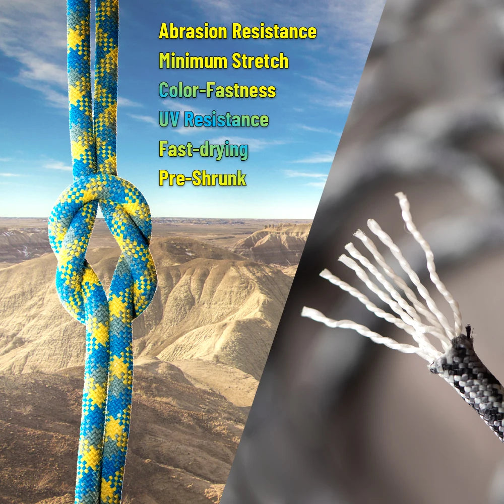 550 Paracord Rope Parachute Cord 305M 1000FT 250FT 100FT Imperial 7 Cores Paracord for Camping Rope Survival Tent Accessories