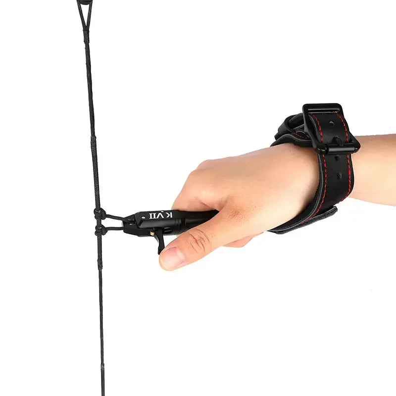 K7 Archery Release Aid Compound Bow Trigger Caliper Strap Wrist Adjustable for Archer Wrist Release Shooting Hunting Accessories