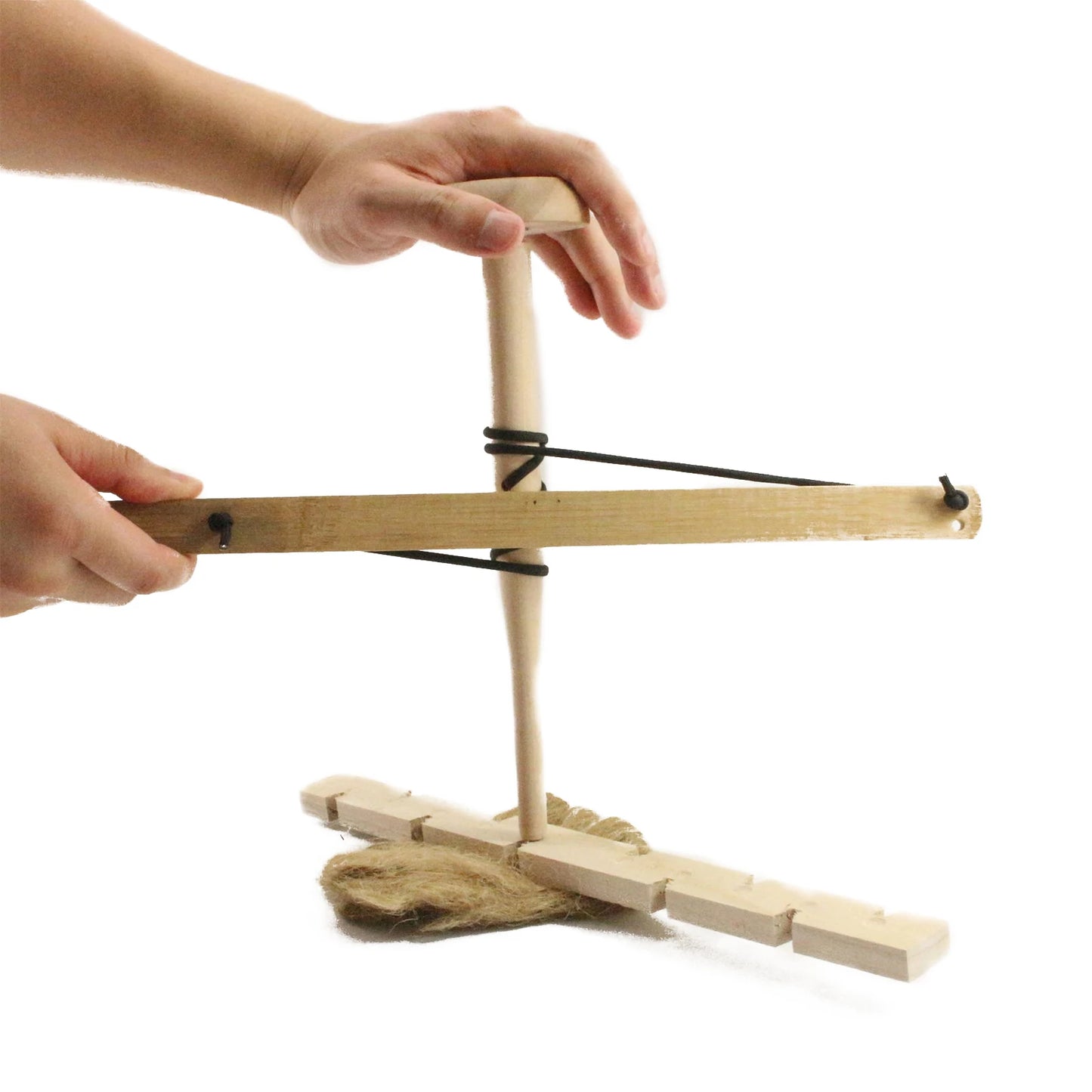 Primitive Fire Starter Tool Wood Bow Drill Outdoor Survival Friction Fire Starter Wood Make Tool Survival Emergency Ignitor Kit