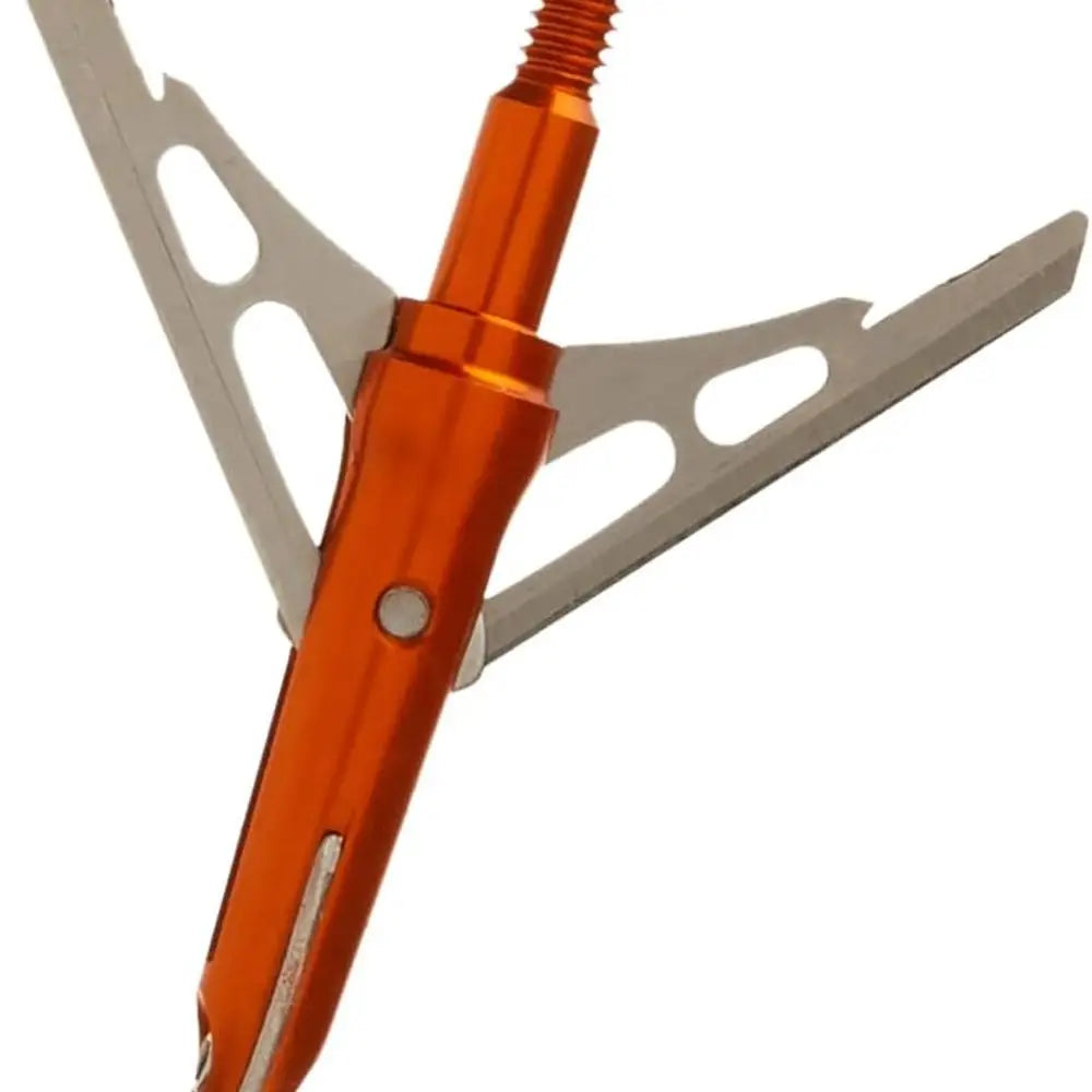 Rage Crossbow X, 2-Blade Archery Arrow Broadhead, 100 Grain with Shock Collar Technology (3-Pack)