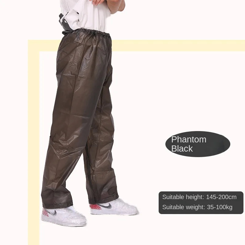 Men Women Camping Pants Trekking Climbing Hiking Waterproof Pants Unisex Sports Quick Dry Mountain Rain Hiking Trousers Anti-UV
