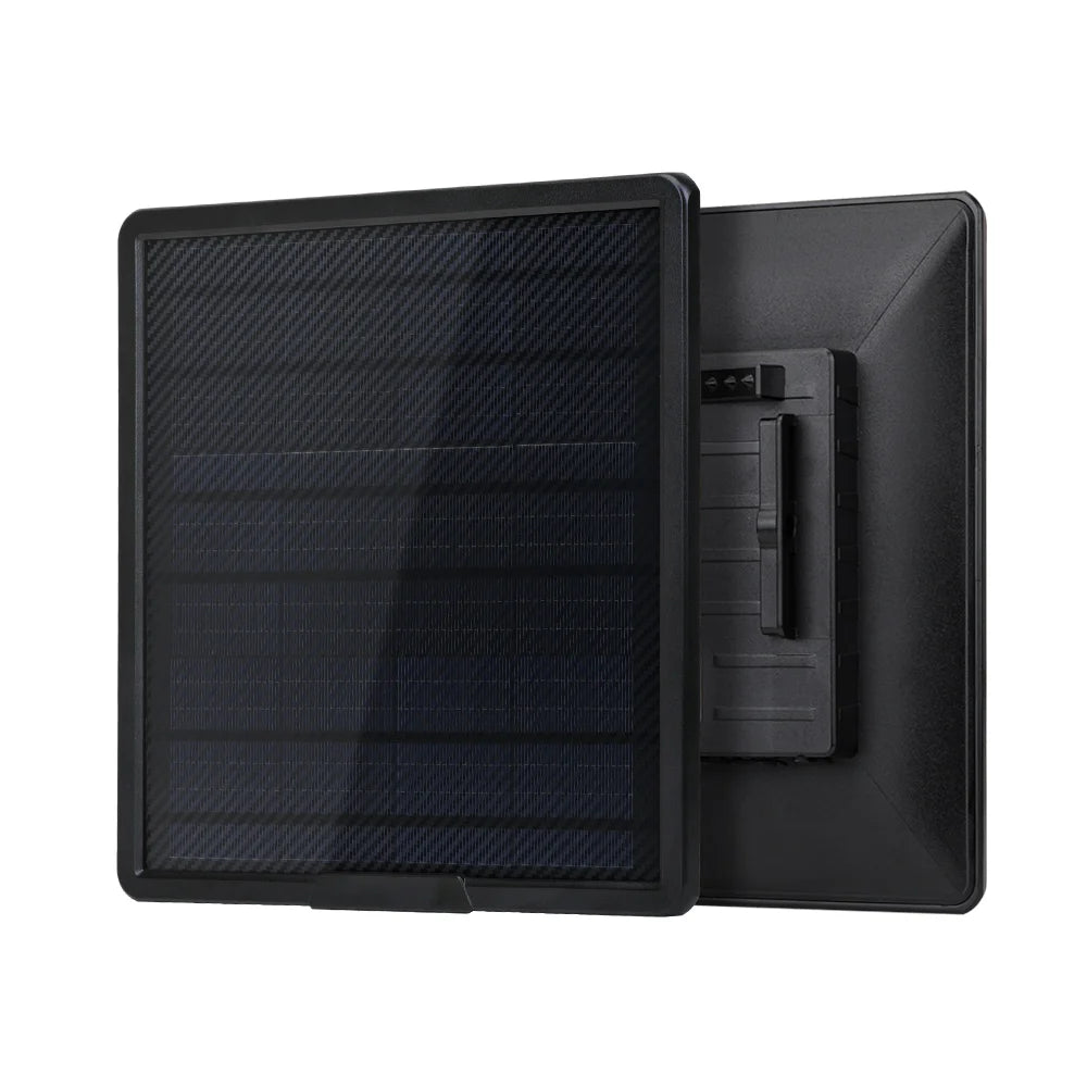 Trail Camera 12V/2A Solar Panel Built-in 25000mAh Capacity Solar Charger Kit IP66 Waterproof Hunting Accessory for Deer Feeder