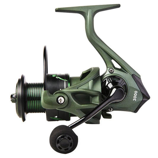 BILLINGS Spinning Reel 17.6 LB Max Drag 5.2:1 Gear Ratio Smooth 5+1BB Spinning Fishing Reels with Anti-Reverse Metal Spool & CNC Rocker for Fresh Saltwater Bass Trout Fishing