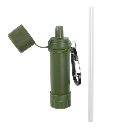 Multifunction Drinking Water Filtering Tools Camping Hiking Water Purifier Straw Multifunctional Drinking Filtration