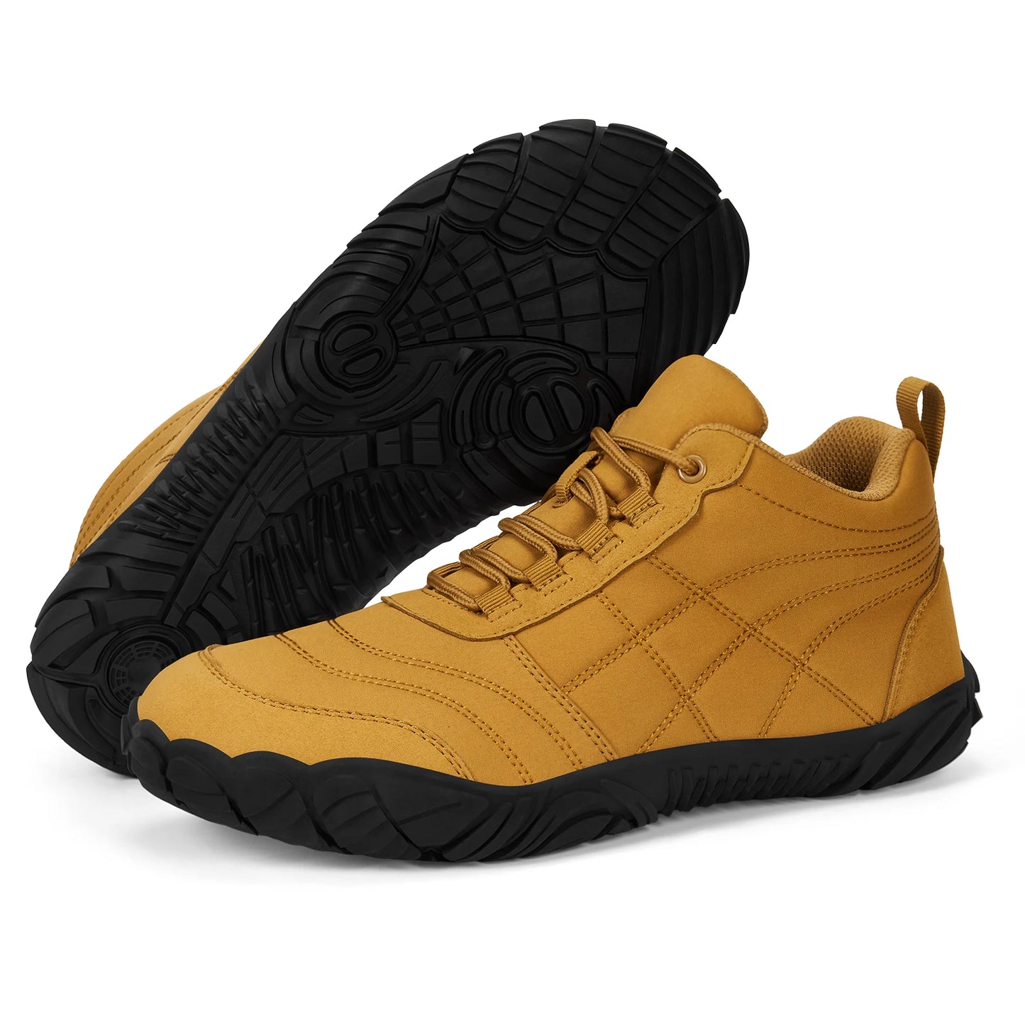 Outdoor Work Boots Anti-Slip Casual Sneakers Comfortable Barefoot Hiking Shoes Winter Snow Boots for Outdoor Sports