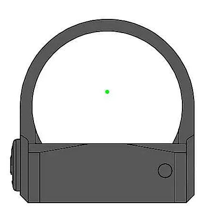Original Gideon Optics OMEGA 3 MOA Red Dot Sight Shake Awake Parallax Free For Glock Pistol Shotgun Weapons