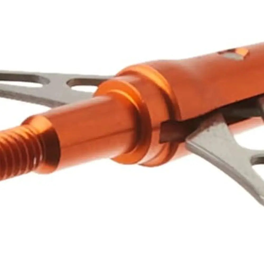 Rage Crossbow X, 2-Blade Archery Arrow Broadhead, 100 Grain with Shock Collar Technology (3-Pack)