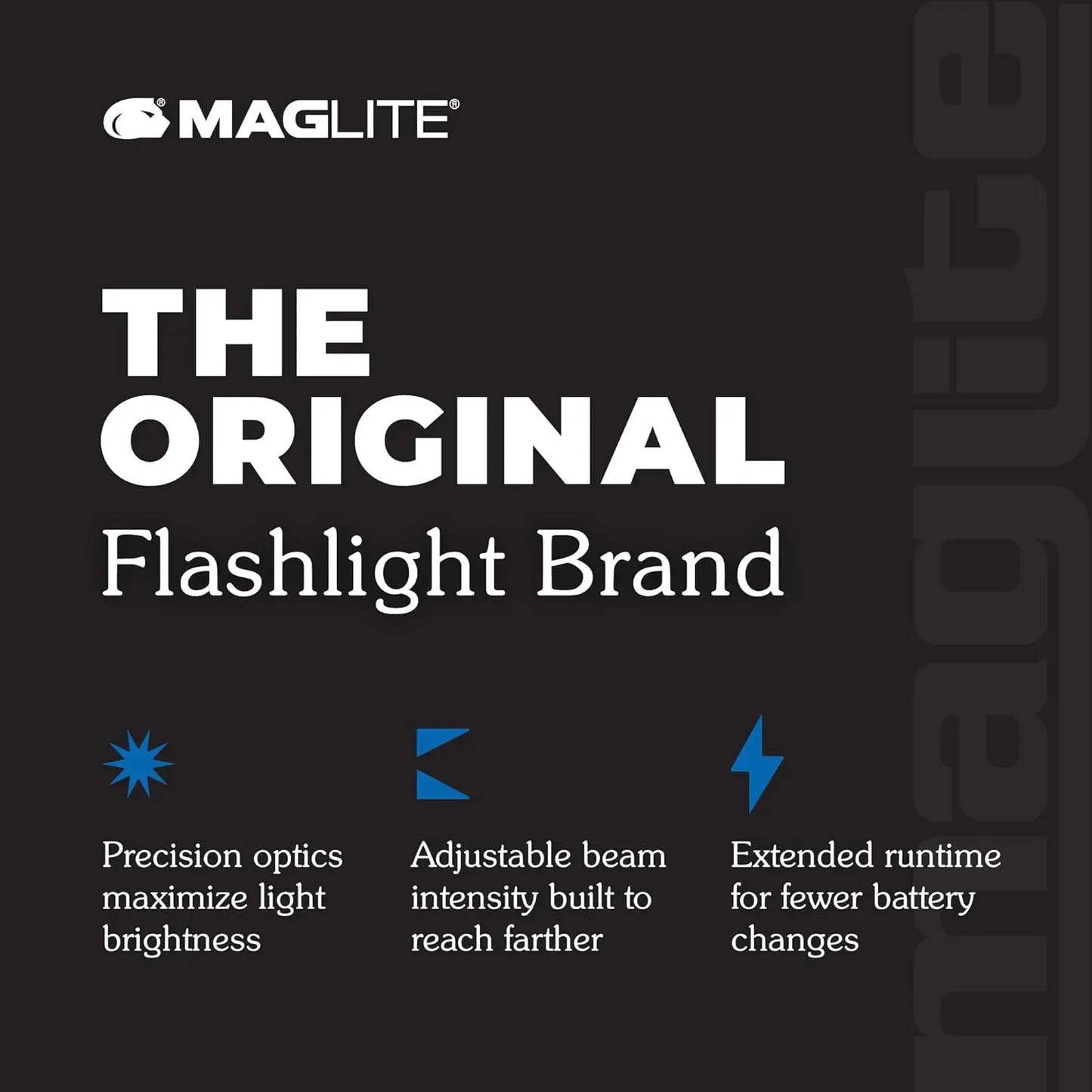 ML300L LED 6-Cell D Flashlight, Black