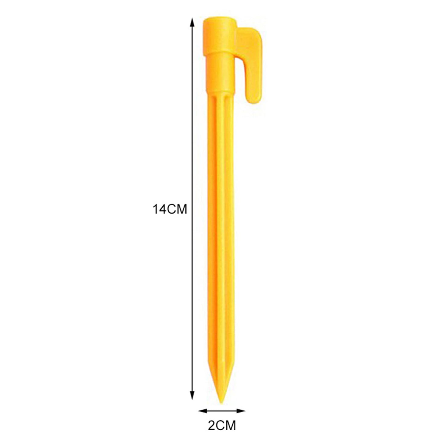 Durable 10 Pcs Outdoor Heavy Duty Camping Stake Nails Pegs Pins Tents Stakes Nails Fixing