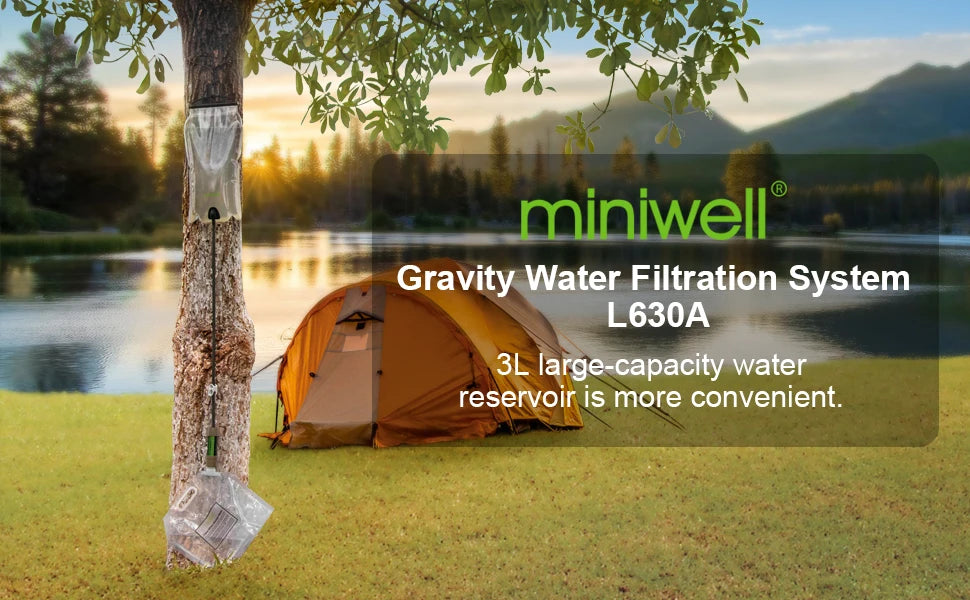 miniwell new model outdoor water filter L630A