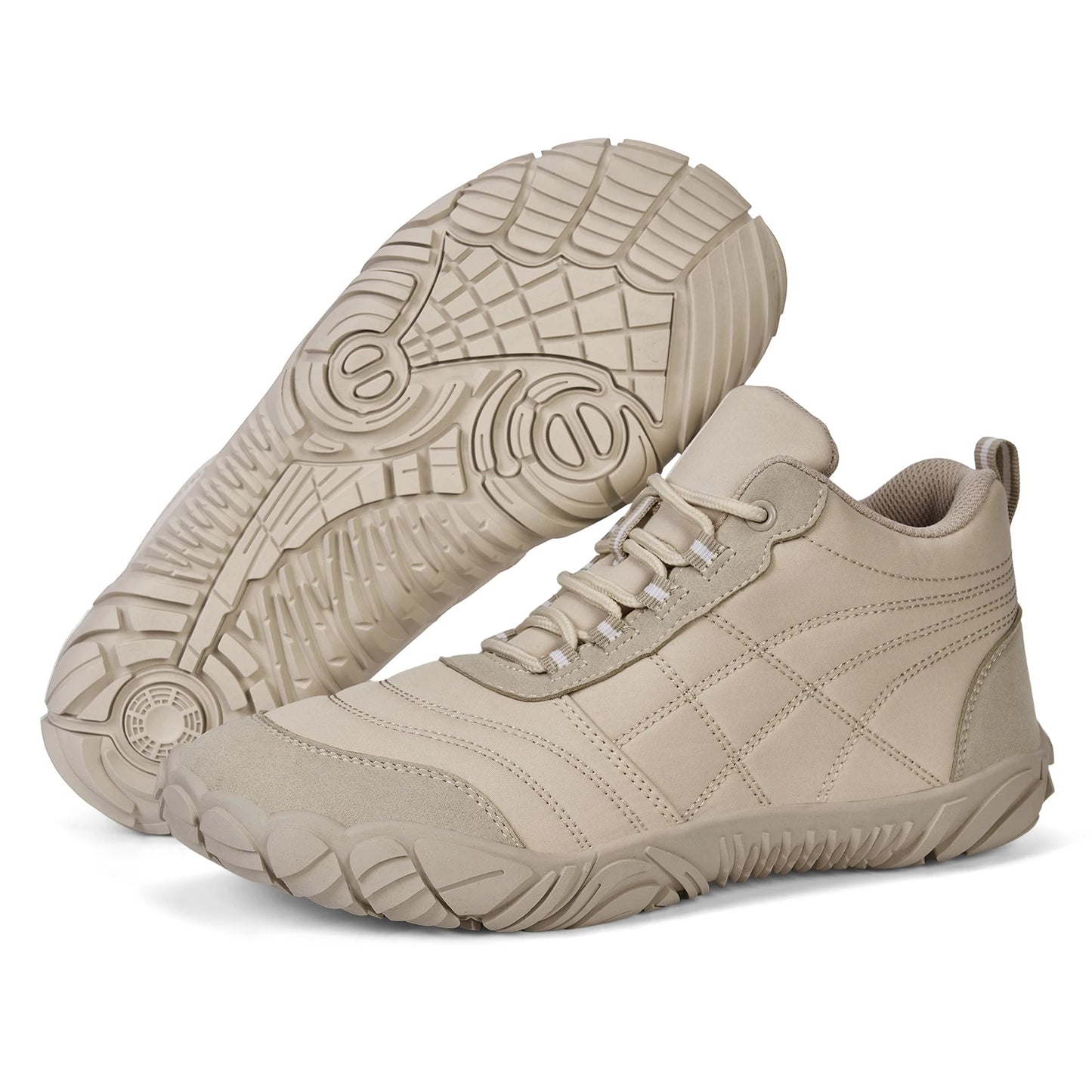 Outdoor Work Boots Anti-Slip Casual Sneakers Comfortable Barefoot Hiking Shoes Winter Snow Boots for Outdoor Sports