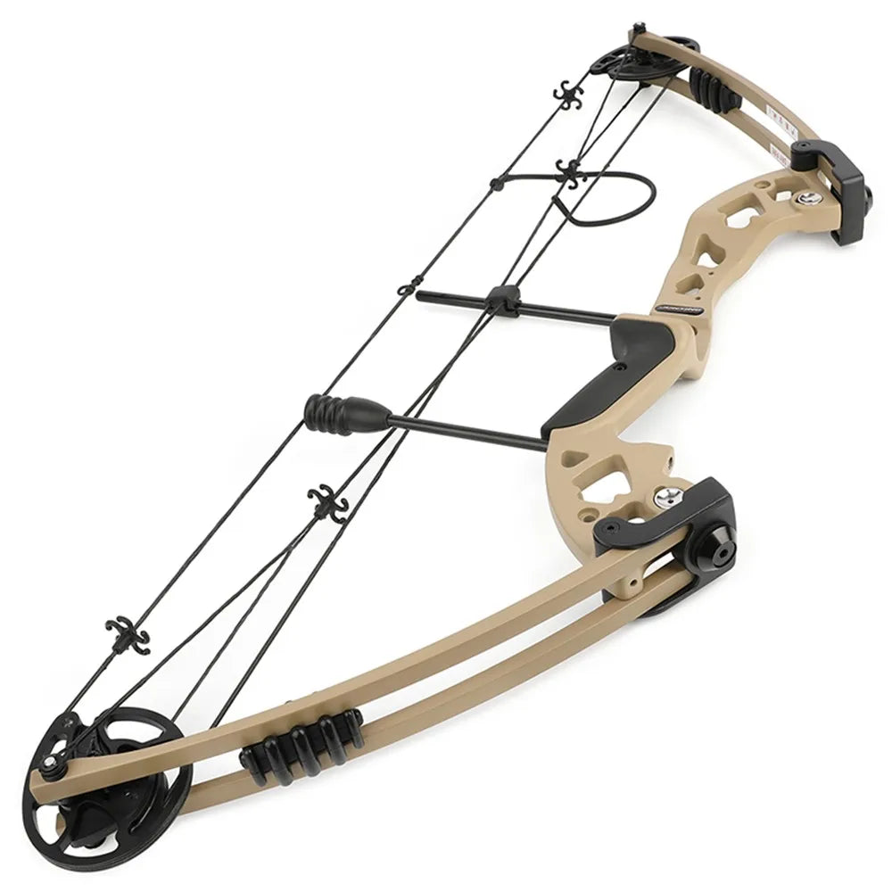 30-55lbs Adjustable Compound Bow Set Hunting Let-off 70% Carbon Arrows 310fps Archery Target Shooting Left/Right Accessories US