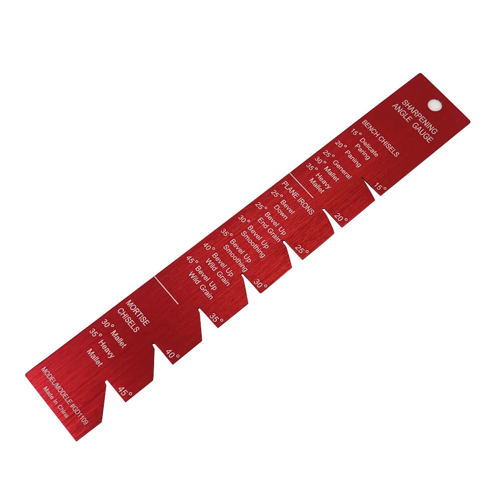 Mohoo Sharpening System Honing Guide Sharpening Holder Angle Fixture Angle Gauge for Woodworking Chisel
