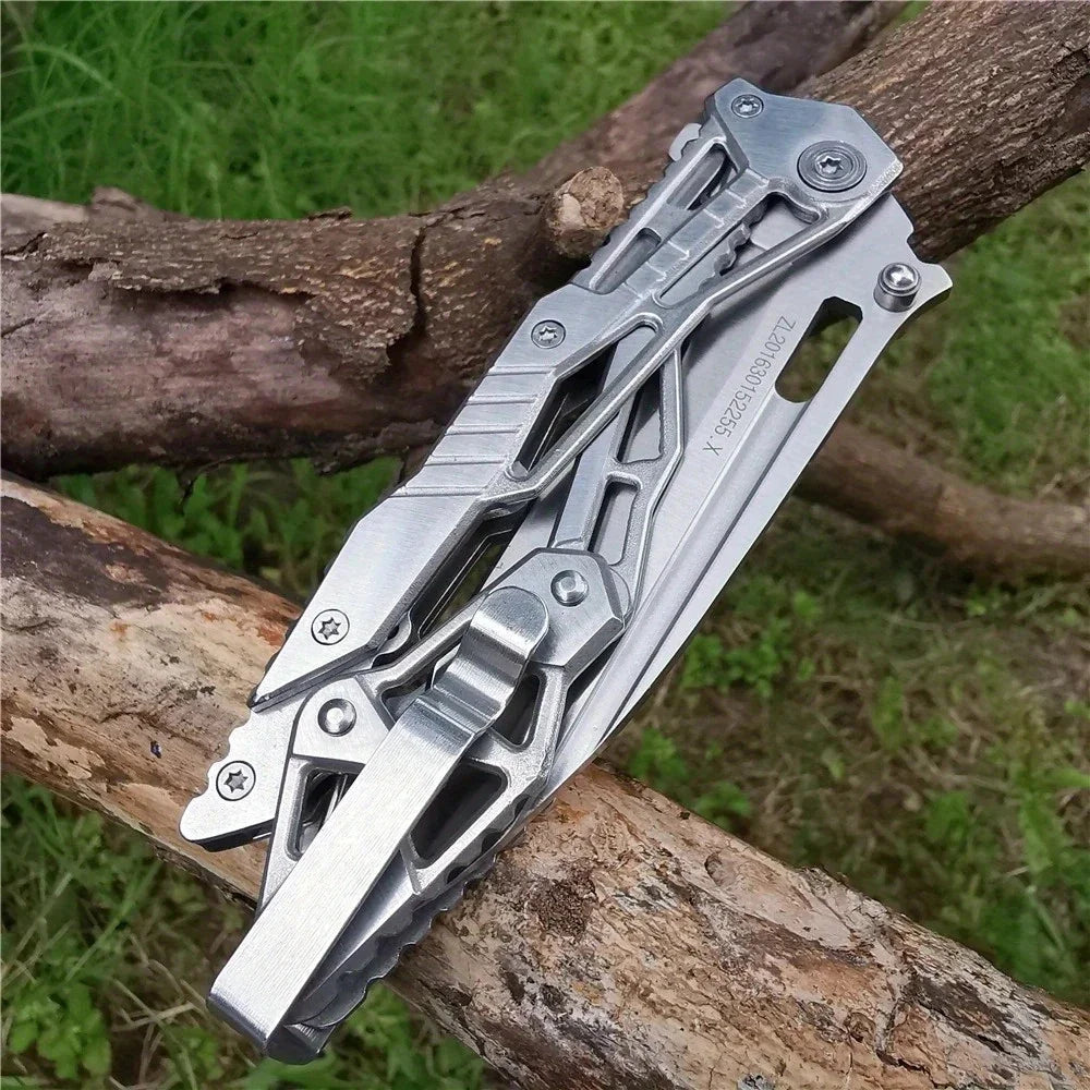 Pocket Folding Knife 8CR15MOV Blade Tactical Combat Knifes Rescue Knives for Hunting Camping Survival Outdoor Everyday