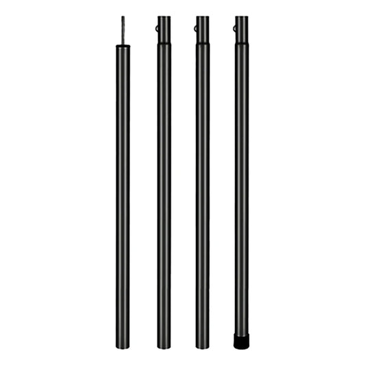 Portable Outdoor Canopy Pole Wind Resistance Detachable Beach Shelter Tarp Awning Pole for Backpacking Camping Accessories