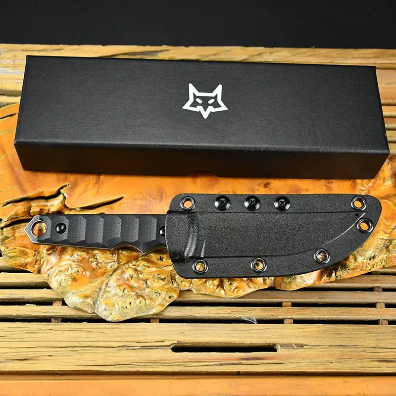 FX 634 Tactical Straight Knife D2 Steel Blade G10 Handle Outdoor Camping Wilderness Survival EDC Hunting Knife Carving Knife