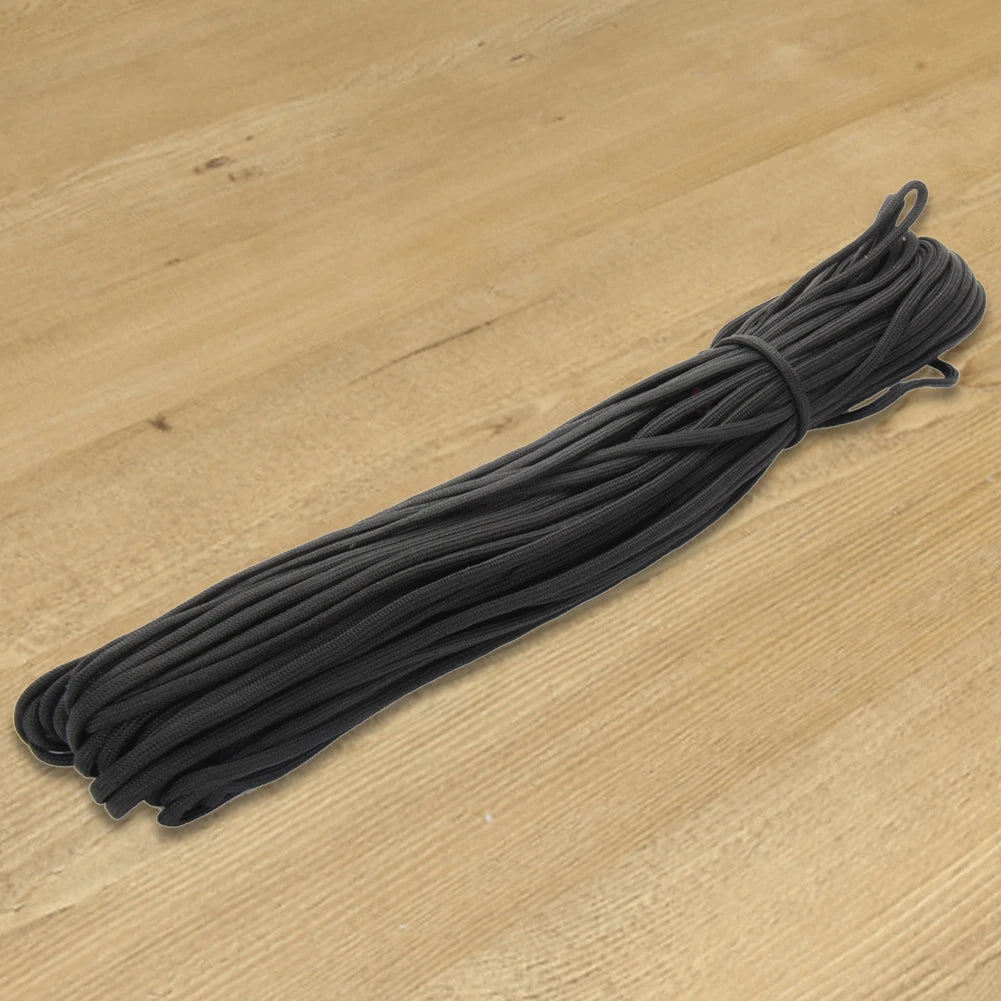 100FT Paracord 550 Rope Parachute Cord Multifunction Outdoor Camping Rope Heavy Duty Tent Rope Diameter 4mm for DIY Crafting
