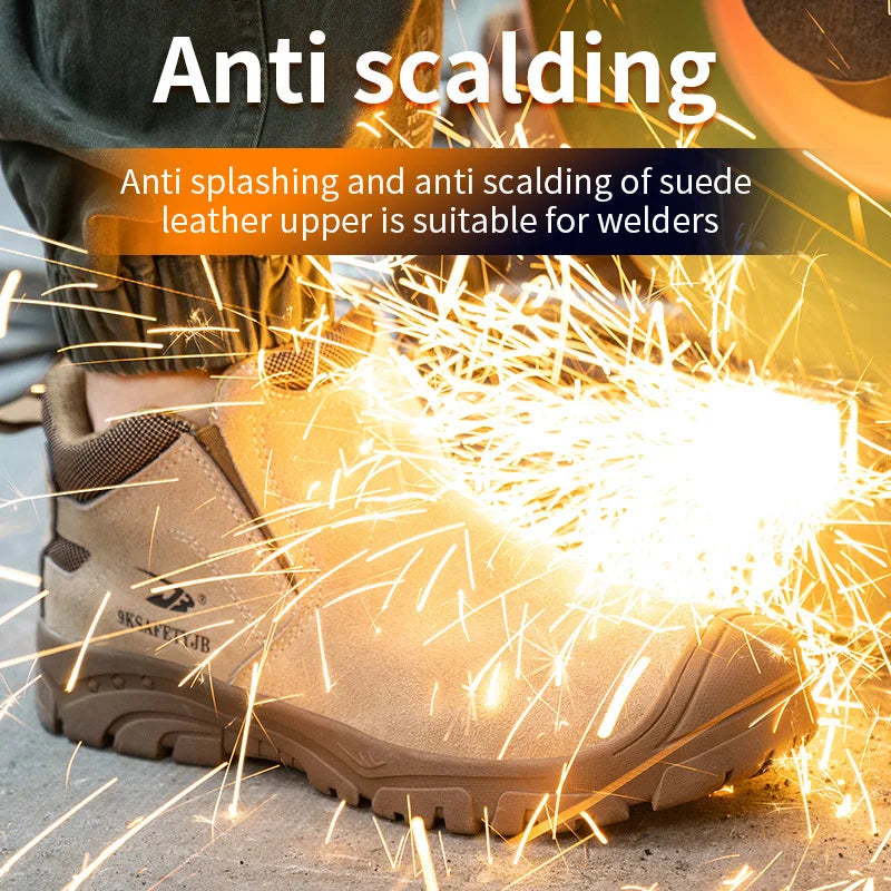 Insulation Men Work Boots Puncture-Proof Safety Shoes Composite Toe Welder Protective Shoes Indestructible Work Shoes Sneakers