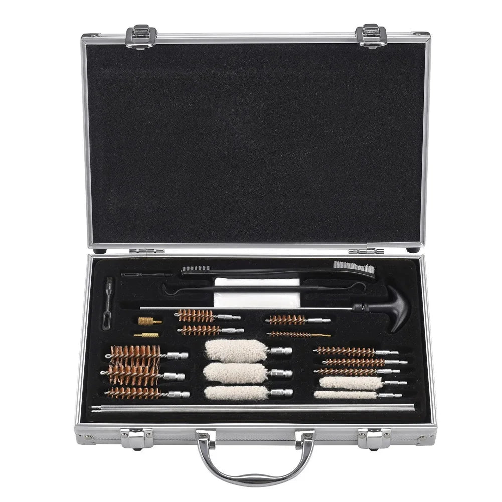 Gun Barrel Brush Box Set Gun Brush Pipe Cleaning Tools Kit Barrel Brush Tool for  Pistol Handgun Shotgun Cleaning Kit Tool