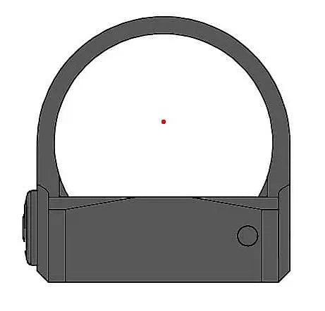 Original Gideon Optics OMEGA 3 MOA Red Dot Sight Shake Awake Parallax Free For Glock Pistol Shotgun Weapons
