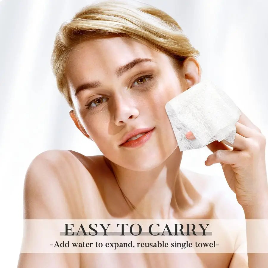2000 Pcs Disposable Portable Compression Travel Towel Cotton Face Washcloth for Travel, Home, Camping and Other Outdoor Activiti