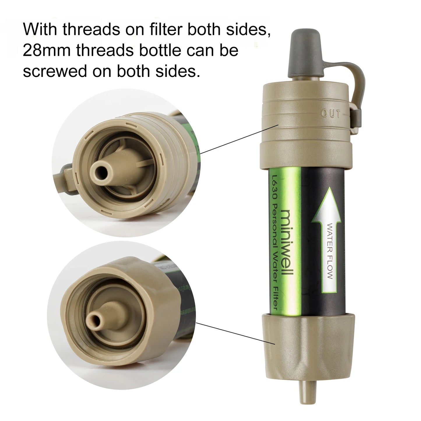 miniwell new model outdoor water filter L630A