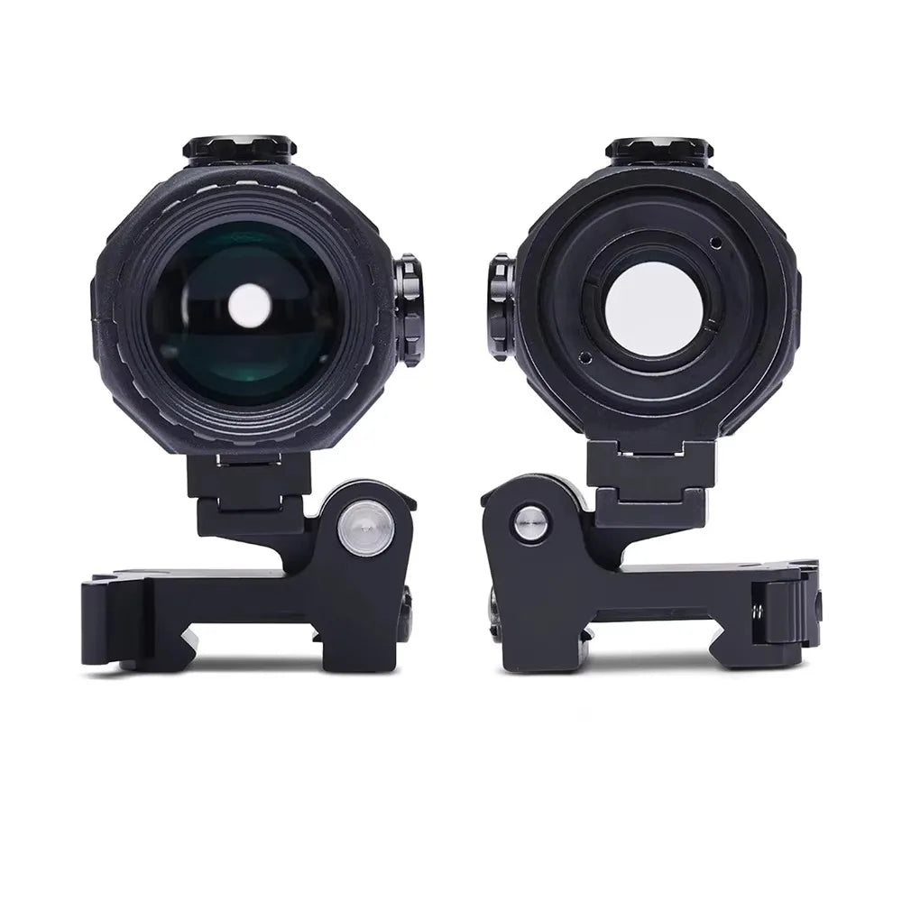 G33 G43 G45 Sight Fixed 3X 5X Magnifier Scope With Switch to Side Quick Detachable QD Mount For Hunting