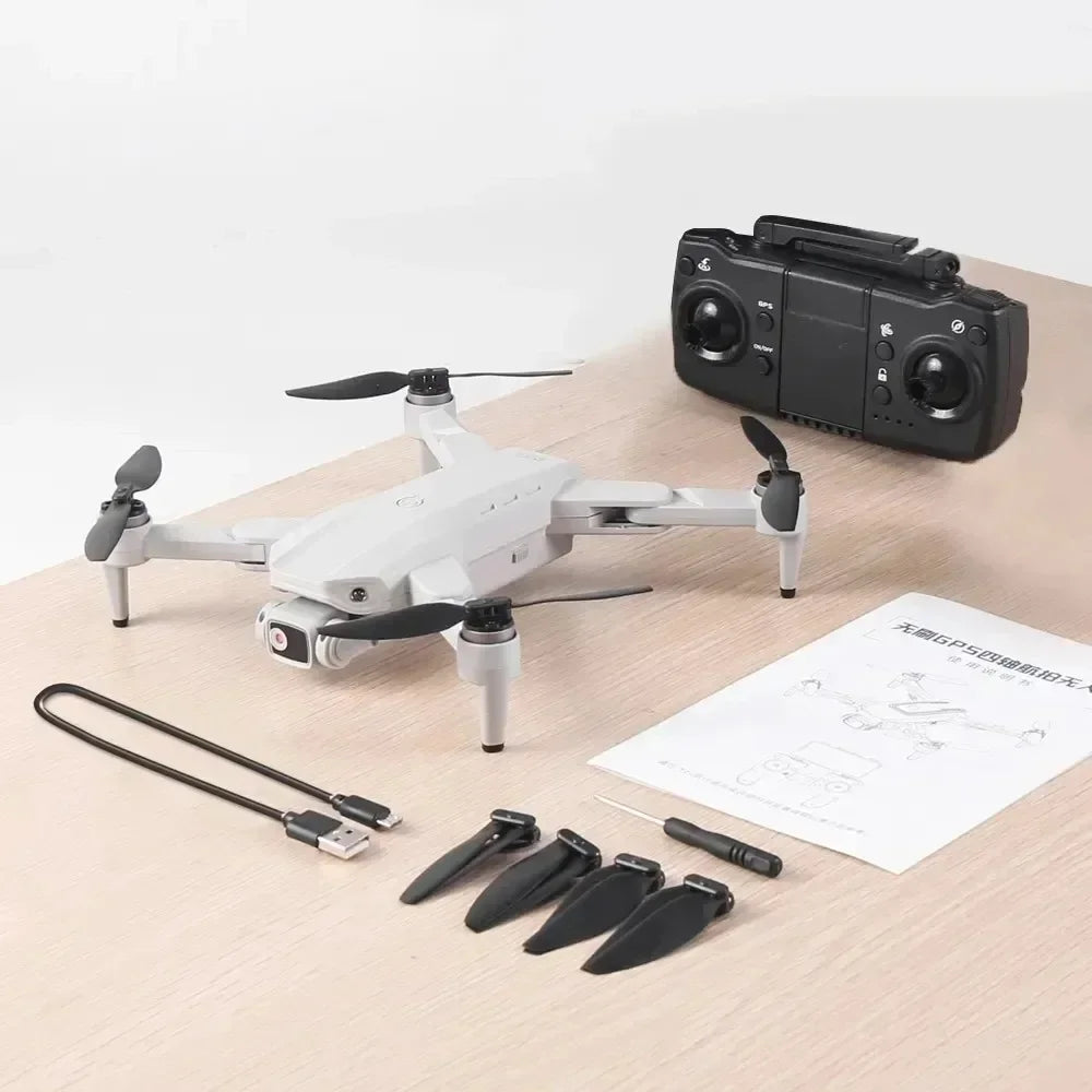 L900 Pro Drone 4K Dual Camera with 5G GPS - Brushless Foldable Quadcopter 1.2KM FPV Range, HD Aerial Photography RC for Adults