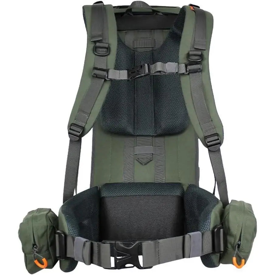 Hunting Backpacks for Men, Meat Hauler Frame Pack with Rifle Holder, 40L/80L Extendable + Capacity for Bow Rifle Gun