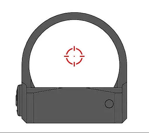 Original Gideon Optics OMEGA 3 MOA Red Dot Sight Shake Awake Parallax Free For Glock Pistol Shotgun Weapons