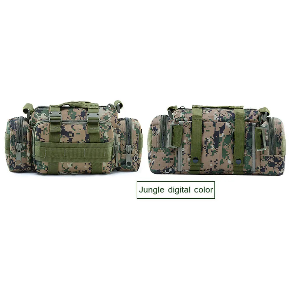 Tactical Military Molle Chest Fanny Pack Backpack Camping Hiking Climbing Travel Bag Crossbody Backpack Multifunctional Handbag