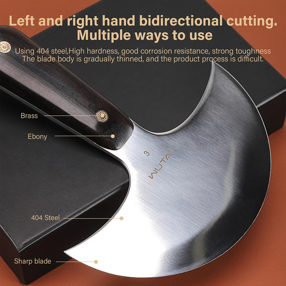 WUTA Professional Leather Cutter Ultra Sharp Round Head Craft Skiving Cutting Thining Tools DIY Handmade Senior Leather Tools