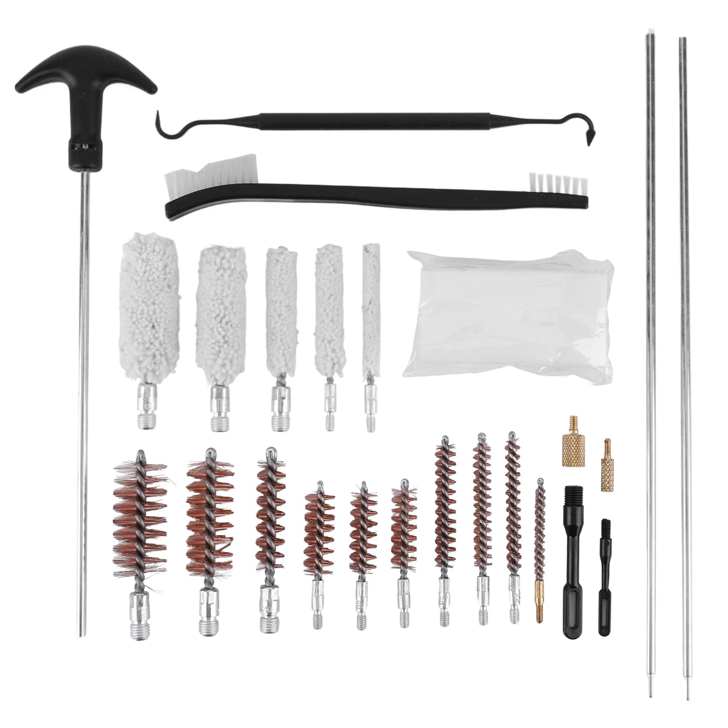 Gun Barrel Brush Box Set Gun Brush Pipe Cleaning Tools Kit Barrel Brush Tool for  Pistol Handgun Shotgun Cleaning Kit Tool