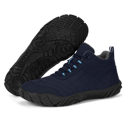 Outdoor Work Boots Anti-Slip Casual Sneakers Comfortable Barefoot Hiking Shoes Winter Snow Boots for Outdoor Sports