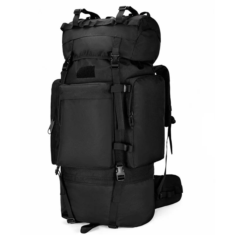 110L Large Capacity Outdoor Hiking Camping Backpack Sports Travel Backpack Frame Hiking Bag