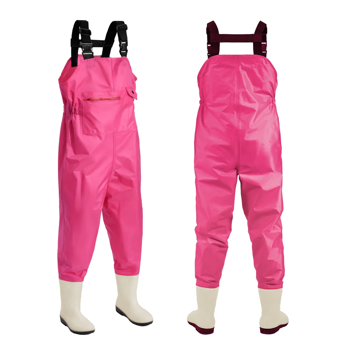 Ghosthorn Chest Waders for Kids Waterproof Youth Waders for Hunting Fishing Waders with Boots nylon Waders for Children
