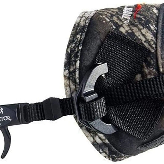 Tru Ball Archery Bone Collector Scout Release Hook and Loop, Black, Large
