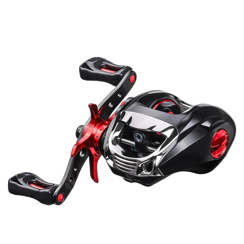 LINNHUE Best Baitcasting Reel BS2000 8.1:1 High Speed Spare Spool Reel Fishing Saltwater Fresh Fishing Casting Fishing Reel
