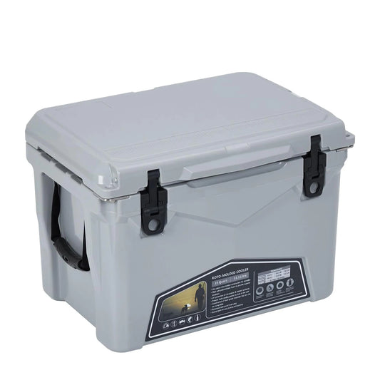 20L/25L/35L Portable Ice Cooler, Outdoor Heavy Duty Insulation Ice Chest for Drink Beverges Camping Fishing Picnic Barbecue