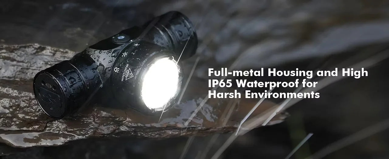 Sofirn HS21 2000lm EDC Headlamp 18650 USB C Rechargeable Flashlight SFT40 Powerful Headlight With Infrared Switch