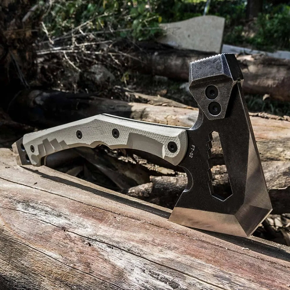 Mercenarys Tactical Engineer Axes Multifunctional Explosion-Proof Axe Camping Artillery Fire Rescue Hammer Hiking