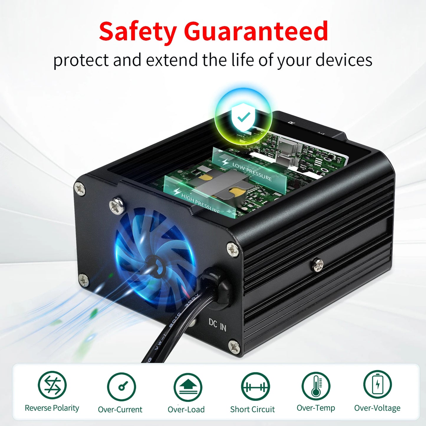 500W/300W Car Inverter DC12V AC110V Power Conversion Mini Portable Inverter With USB 5V 3.1A Output US Socket
