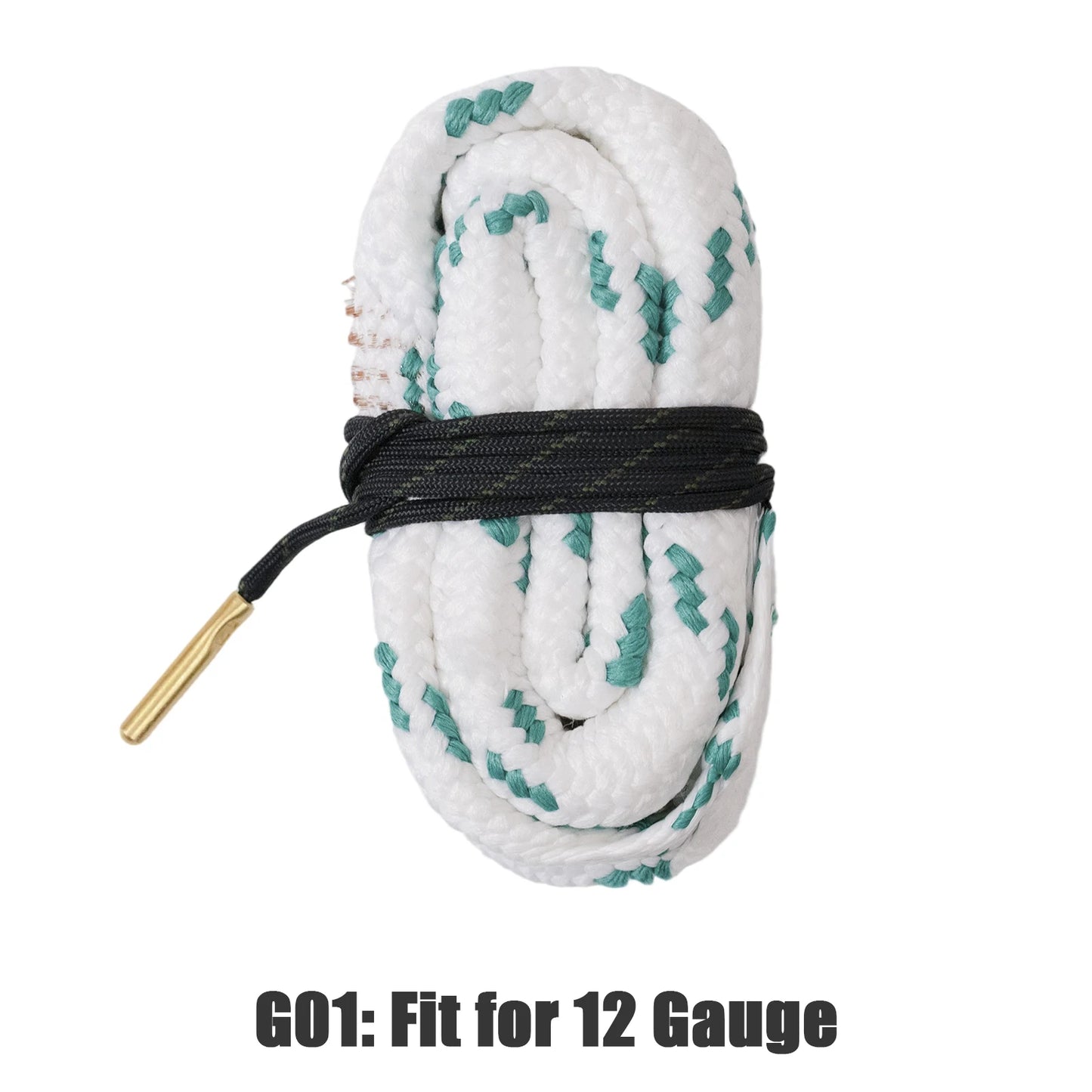 Gun Bore Rope Brush Cleaner Rifle Barrel Caliber Snakes Rope For 12GA 9mm 7.62mm 5.56mm .223 .22 .38 .30 .308 Cal Rifle