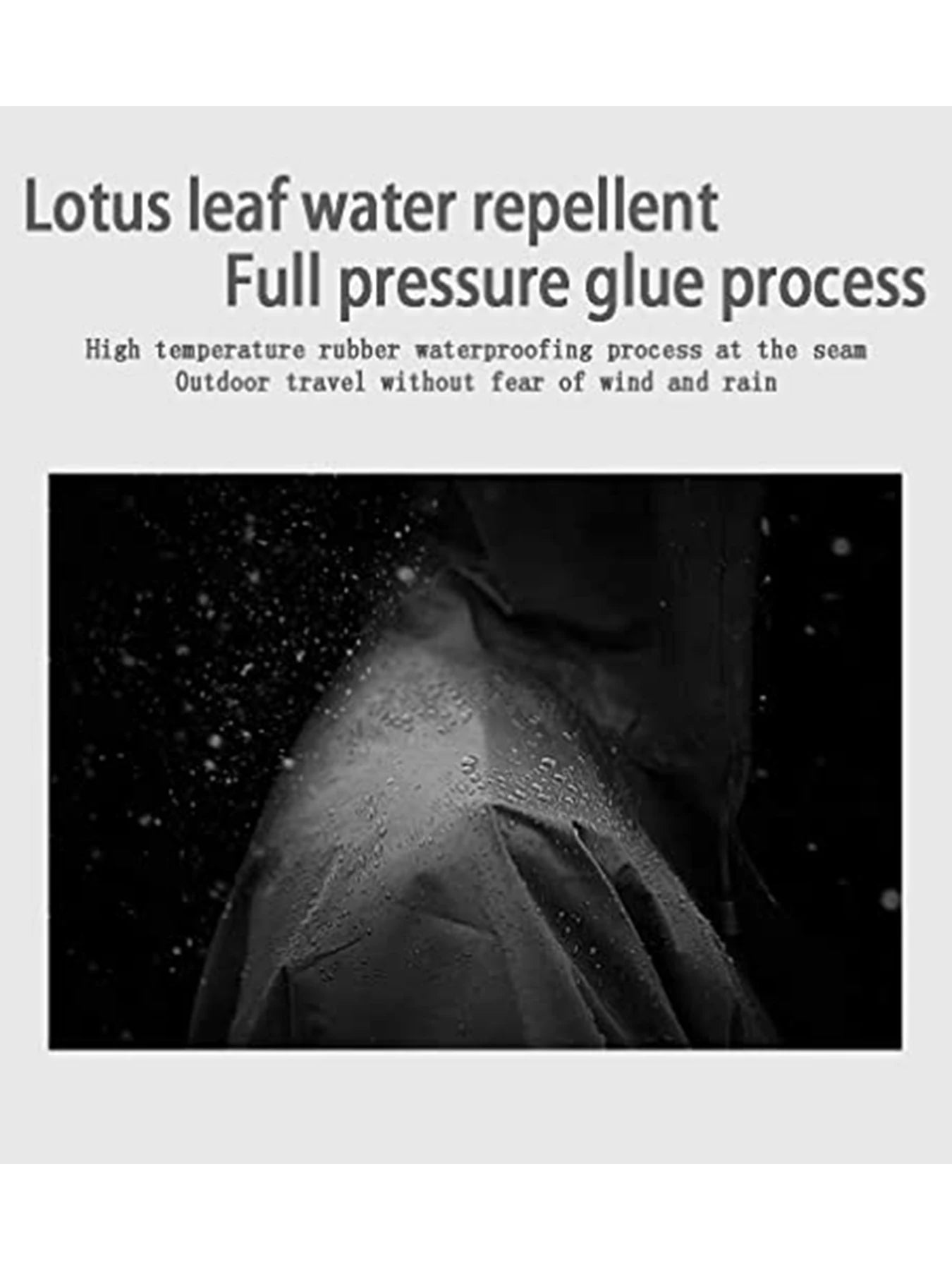 Pahajim Long Hooded Safety Rain Jacket Rain Suit Waterproof Raincoat for Men and Women Outdoor All-Sport Breathable
